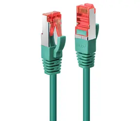 Lindy Cat6 S/FTP zielony / Kabel krosowy / RJ-45 / 1,5 m / 250 MHz