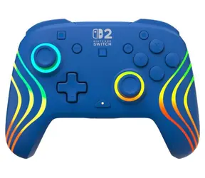 Turtle Beach Afterglow Wave Wireless niebieski / Kontroler do gier / bezprzewodowy / Nintendo Switch / podświetlenie RGB / pałeczki TMR