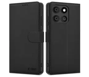 Portfel Tech-Protect czarny / Etui / Motorola Edge 60, 60 Fusion / Portfele