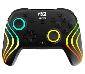 Turtle Beach Afterglow Wave Wireless czarny / Kontroler do gier / bezprzewodowy / Nintendo Switch / Podświetlenie RGB / Pałeczki TMR