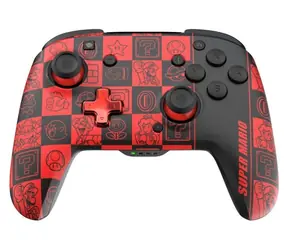 PDP Rematch GLOW Super Icon / Kontroler do gier / bezprzewodowy / Nintendo Switch / Świeci w ciemności / Czas pracy baterii 40 godz.