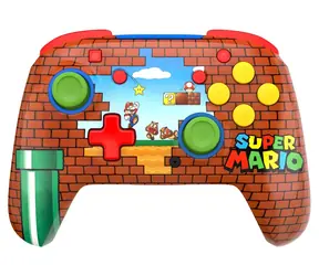 Turtle Beach Rematch Mario Bricks / Gamepad / Bezprzewodowy / Nintendo Switch, OLED, Switch 2 / czas pracy na baterii 40 godz.