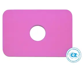 Marimex Deska do pływania prostokątna różowa / Deska do pływania / 300 x 200 x 38 mm / Pianka EVA
