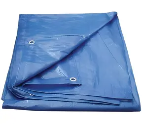 Plandeka OEM z siatką 3 x 5 m / Plandeka osłonowa / 70 g/m2
