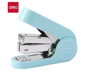 Zszywacz DELI LonGreen Easy jasnoniebieski / Mini / 25 arkuszy / 24/6 i 26/6 / 50 zszywek / plastik z recyklingu