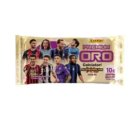 Karty PANINI Serie A 2024/2025 Adrenalyn GOLD PACKET / Karty kolekcjonerskie / Piłka nożna