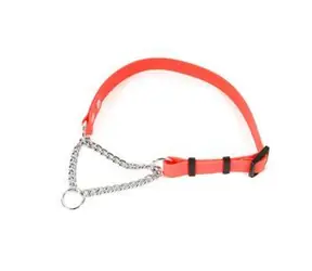 FENICA iQsil obroża półzaciskowa pomarańczowa / Dla psów / Nylon / 20 mm / 40-60 cm