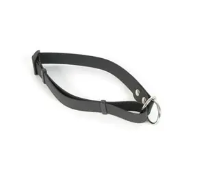 FENICA iQsil obroża wciągana czarna / 25 mm / 35-64 cm