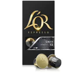 L'OR Espresso Onyx / Kapsułki do kawy / Nespresso Original / Intensywność 12 / 10 szt.