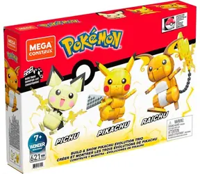 Mega BLOKS Construx Pokémon Trio GYH06 zestaw konstrukcyjny / od 7 lat / wielokolorowy / plastikowy