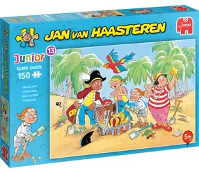 Puzzle JUMBO JvH Junior 13: Poszukiwanie skarbów / 150 elementów / od 5 lat