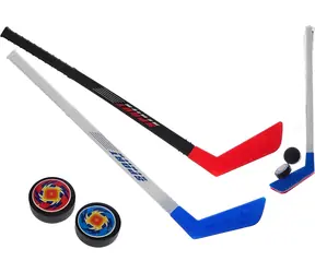 Orion Zestaw kijów hokejowych z krążkami / 2 kije hokejowe + 2 krążki / 57 cm / plastik