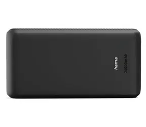HAMA New Performance 24 antracyt / Power bank / 24000 mAh / 1x USB-C / 2x USB-A / 5 V / 3 A