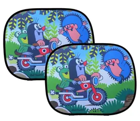 Osłony samochodowe Mole / Osłona samochodowa / 2 szt. / 44 x 36 cm / przyssawki