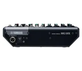 Yamaha MG10X CV czarny / Mikser / 10 kanałów / 4X XLR combo / 2x wyjście XLR / Wyświetlacz