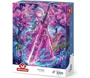 ART PUZZLE Puzzle Różowy Miecz / 1000 elementów / 48 x 68 cm