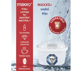 Wkład filtrujący Maxxo+ do dzbanków filtrujących / Wkład filtrujący / kompatybilny z Brita Maxtra, Maxtra+