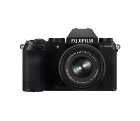 Fujifilm X-S20 + Fujinon XC15-45mm / Aparat bezlusterkowy / 26,1 MP / Wideo 6,2K / 5-osiowa stabilizacja