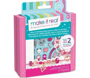 Zestaw do robienia bransoletek Make it Real Pretty in Pink / od 8 lat