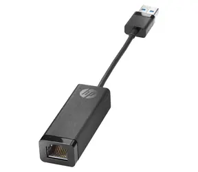 Adapter HP G2 USB 3.0 do Gigabit RJ45 / Karta sieciowa / USB 3.0 / Gigabit Ethernet / RJ-45 / czarny