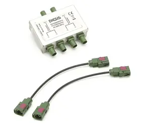 Calearo Antenna TV sumator / sumator sygnału TV / 4X wejście / 2x wyjście / złącza FAKRA