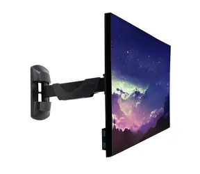 Lindy 40713 czarny / Uchwyt do monitora / VESA 75×75, 100×100 mm / do 26" / nośność 20 kg / obrót 180°