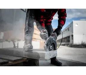 Einhell TP-AG 18/125-13 QP BL-Solo czarno-czerwona / Szlifierka kątowa akumulatorowa / 18 V / 125 mm / 11000 obr./min / bez akumulatora