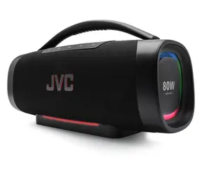 JVC XS-E934B czarny / Głośnik przenośny / Bluetooth 5.3 / 80 W / IPX6 / TWS
