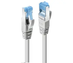 Lindy Cat.6A S/FTP szary / Kabel krosowy / TPE / 500 MHz / 1,5 m