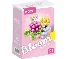 Zestaw konstrukcyjny KOCO Mini Błogosławieństwa Sukulentów nr 1 / 249 elementów