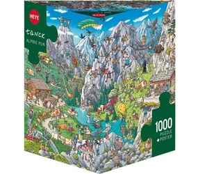 Puzzle HEYE Alpine Fun / 1000 elementów / 70 x 50 cm