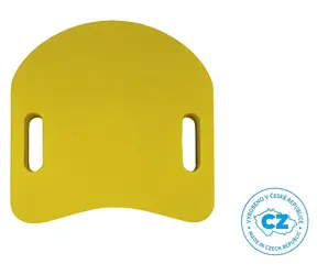 Deska do pływania Marimex LEARN JUNIOR żółta / pianka EVA / 300 x 310 x 38 mm / od 2 lat