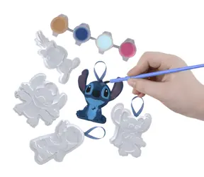 CYP BRAND Zestaw kreatywny Lilo i Stitch / Zawieszki odlewane / 5 foremek / 8 kolorów