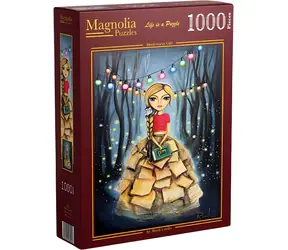MAGNOLIA Puzzle Bookworm / 1000 elementów / 48 x 68 cm