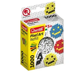 QUERCETTI Zamienne kołki Pixel Art białe / 1000 szt.
