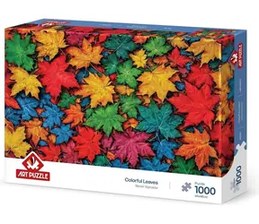 Puzzle ART PUZZLE Kolorowe liście / 1000 elementów / 68 x 48 cm