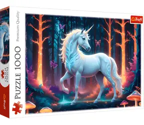Puzzle Trefl Mistyczny Jednorożec / 1000 elementów / 68,3 x 48 cm