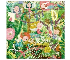 Puzzle DODO Leśne Wróżki / 120 elementów / 32 x 32 cm