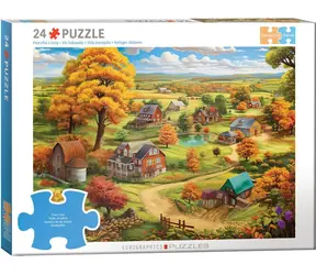 EUROGRAPHICS Puzzle łączące elementy: Spokojne życie / 24 elementy / duże elementy