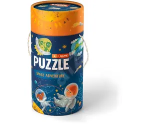 DODO Zestaw puzzli i gier Kosmiczna przygoda / 40 elementów / od 3 lat