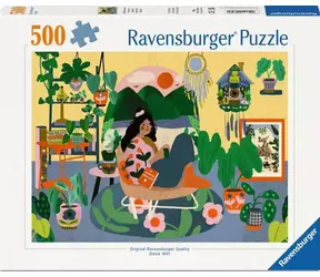 Ravensburger Puzzle Chwile Spokoju / 500 elementów / 49x36 cm