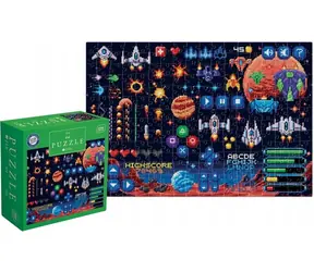 INTERDRUK Puzzle z naklejkami / 250 elementów / format 48 × 33 cm