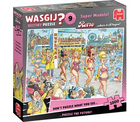 Puzzle JUMBO WASGIJ Retro Destiny 9: Supermodele! / 1000 elementów / od 15 lat