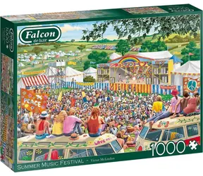 FALCON Puzzle Letni Festiwal Muzyczny / 1000 elementów / od 12 lat