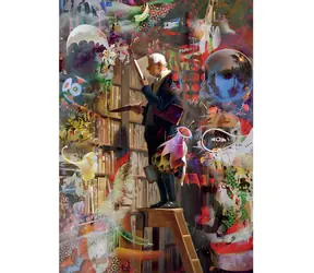 HEYE Puzzle Bookworm / 1000 elementów / 50 x 70 cm