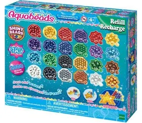 AQUABEADS Brokatowe koraliki - zestaw dodatkowy / od 4 lat