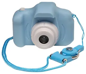 Denver KCA-1340BU / Aparat cyfrowy dla dzieci / Odchylany obiektyw do selfie / USB-C / Micro SD