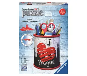 Stojak na ołówki Ravensburger 3D Puzzle Praga / 54 elementy / bez klejenia