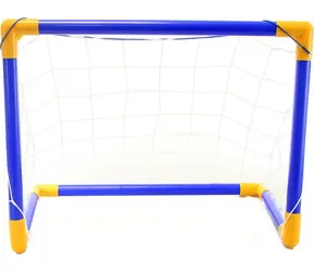 Bramka do piłki nożnej Orion żółto-niebieska / Wymiary 48 x 27 x 33 cm / od 3 lat