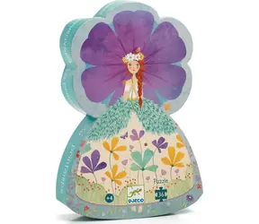 DJECO Puzzle Wiosenna Księżniczka / 36 elementów / 42x30 cm